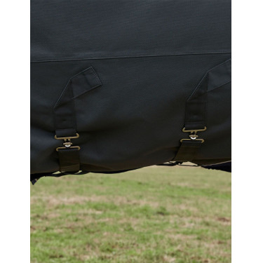 Manta ComFiTec Ultra Turnout WeatherBeeta com pescoço destacável 100 g Preto