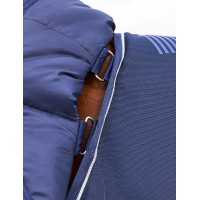 Manta ComFiTec Ultra Turnout WeatherBeeta com pescoço destacável 100 g Marinho Azul-marinho