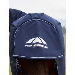 Manta ComFiTec Ultra Turnout WeatherBeeta com pescoço destacável 100 g Marinho Azul-marinho