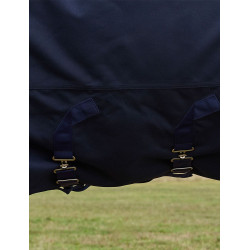 Manta ComFiTec Ultra Turnout WeatherBeeta com pescoço destacável 100 g Marinho Azul-marinho