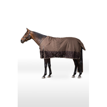 Capa impermeável Glasgow 100 g Horze Ameixa com chocolate