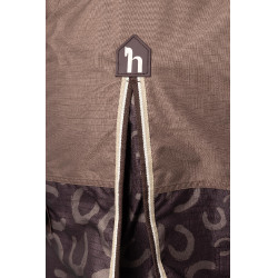 Capa impermeável Glasgow 100 g Horze Ameixa com chocolate