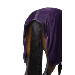 Cobertor polar Lincoln com gola de pele Horze Beladona negra