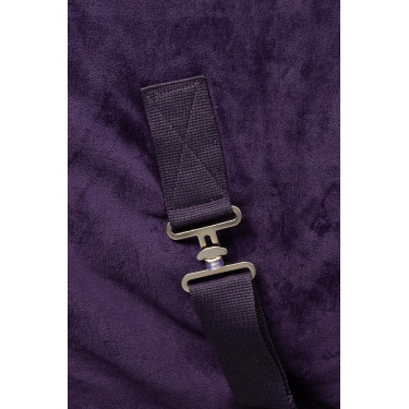 Cobertor polar Lincoln com gola de pele Horze Beladona negra