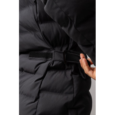 Parka impermeável feminina B Vertigo Celeste Beleza negra Preto
