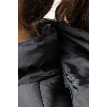 Parka impermeável feminina B Vertigo Celeste Beleza negra Preto