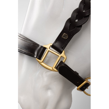 Cabeção de couro Horze Rennes Castanho