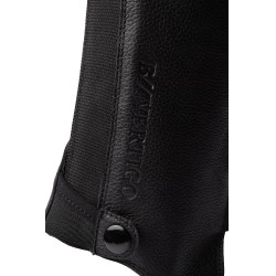 Mini-chaps em couro B Vertigo Chantilly Beleza negra Preto