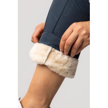 Calça térmica Horze Ida Mirtilo Cinzento