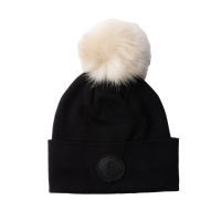Gorro tricotado com pompom removível B Vertigo Sydney Preto