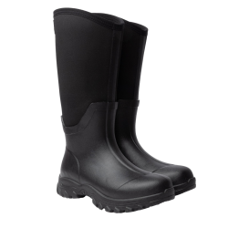 Botas altas de boxe em neoprene Horze Morgan Preto
