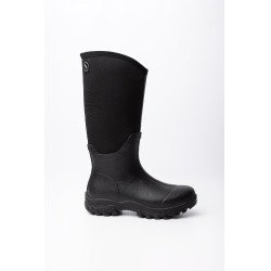 Botas altas de boxe em neoprene Horze Morgan Preto