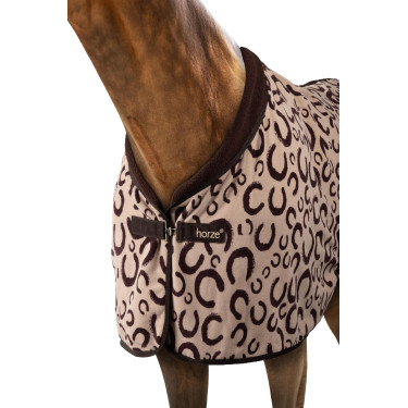Manta secante de pelo comprido em polar Horze Húmus