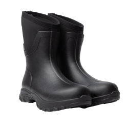 Botas de box de meia altura em neoprene Horze Morgan Preto