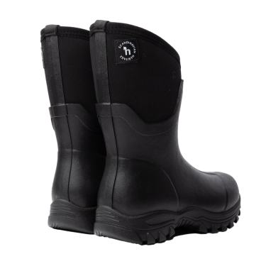 Botas de box de meia altura em neoprene Horze Morgan Preto