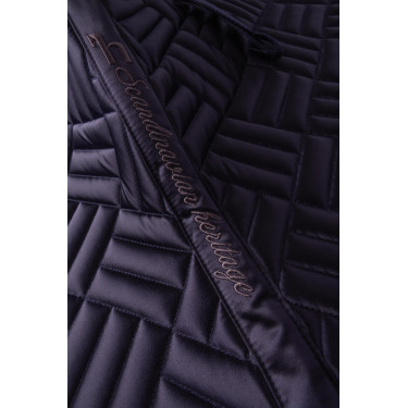 Manta de sela mista Horze Aachen Beladona negra