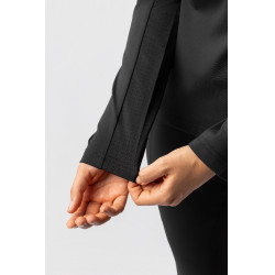 T-shirt de treino de manga comprida para mulher Horze Lilian Preto