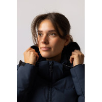 Casaco acolchoado Horze Dina Beladona negra Preto