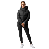 Casaco acolchoado Horze Dina Beladona negra Preto