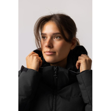 Casaco acolchoado Horze Dina Preto