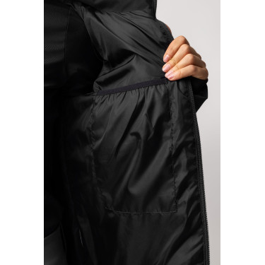 Casaco acolchoado Horze Dina Preto