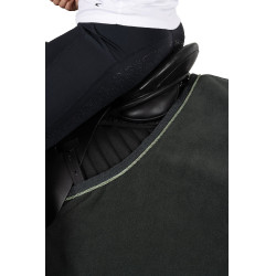 Capa de trabalho confortável para cavalo e cavaleiro B Vertigo Verde escaravelho