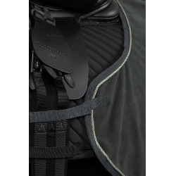 Capa de trabalho confortável para cavalo e cavaleiro B Vertigo Verde escaravelho