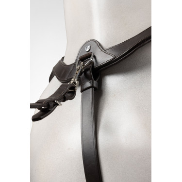 Peitoral com peiteira Horze Hampstead Castanho