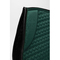 Manta de sela de salto B Vertigo Fusion Verde escaravelho