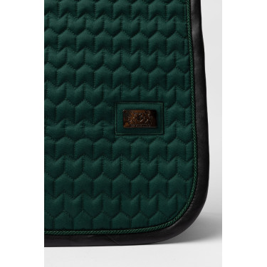 Manta de sela de salto B Vertigo Fusion Verde escaravelho