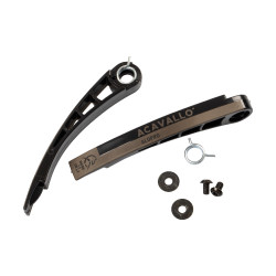 Kit de substituição de braço Acavallo para estribos Arena AluPro Preto / bronze