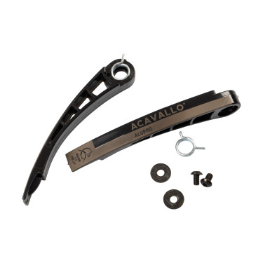 Kit de substituição de braço Acavallo para estribos Arena AluPro Preto / bronze