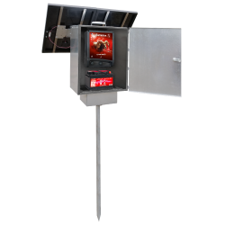 Kit eletrificador solar Lacmé SMax solar antifurto Kit eletrificador solar Lacmé SMax solar antifurto