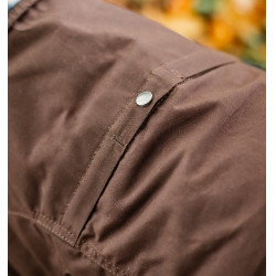 Manta para cão Horseware Heritage Newmarket Castanho / azul-marinho Witney Manta para cão Horseware Heritage Newmarket Castanho / azul-marinho Witney