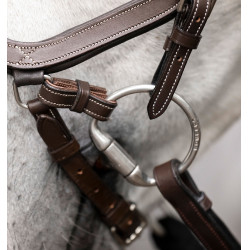Bridle sem freio Horseware Micklem Castanho
