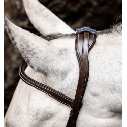 Bridle sem freio Horseware Micklem Castanho