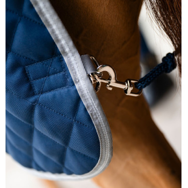 Cobertura de box Horseware Amigo Plus Disco 200g Marinho / cinza titânio / prata Azul-marinho