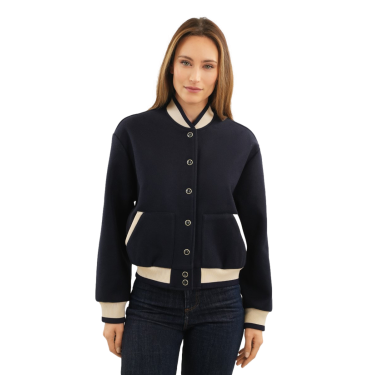 Bomber Harcour Beryl mulher Marinho Azul-marinho