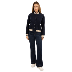 Bomber Harcour Beryl mulher Marinho Azul-marinho