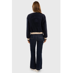 Bomber Harcour Beryl mulher Marinho Azul-marinho