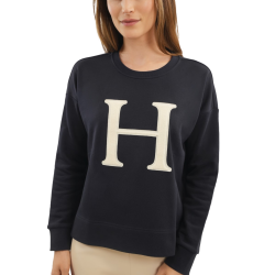 Sweat Harcour Batista mulher Marinho Azul-marinho