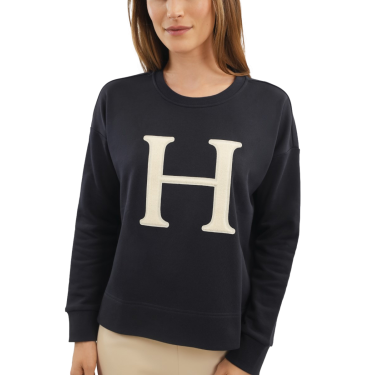 Sweat Harcour Batista mulher Marinho Azul-marinho