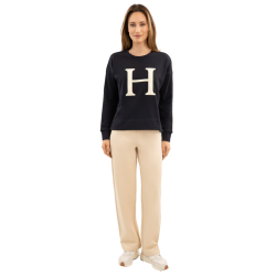Sweat Harcour Batista mulher Marinho Azul-marinho