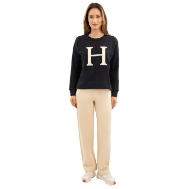 Sweat Harcour Batista mulher Marinho Azul-marinho