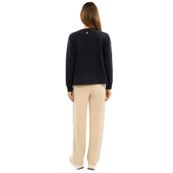 Sweat Harcour Batista mulher Marinho Azul-marinho