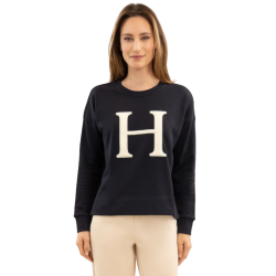 Sweat Harcour Batista mulher Marinho Azul-marinho