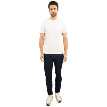 T-shirt Harcour Titouan homem Branco T-shirt Harcour Titouan homem Branco