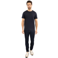 T-shirt Harcour Titouan homem Branco T-shirt Harcour Titouan homem Branco