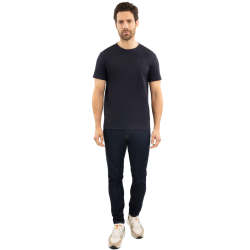 T-shirt Harcour Titouan homem Marinho Azul-marinho