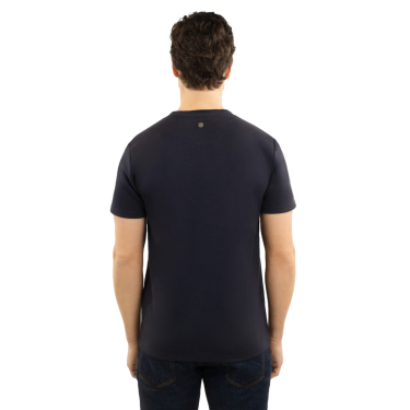 T-shirt Harcour Titouan homem Marinho Azul-marinho